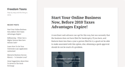 Desktop Screenshot of freedomtoons.org